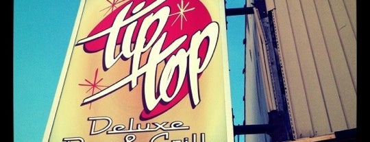 Tip Top Deluxe Bar & Grill is one of Locais curtidos por Joey.