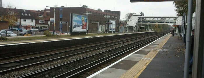West Byfleet Railway Station (WBY) is one of Train Stations.