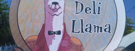 The Deli Llama is one of สถานที่ที่บันทึกไว้ของ Emilie.