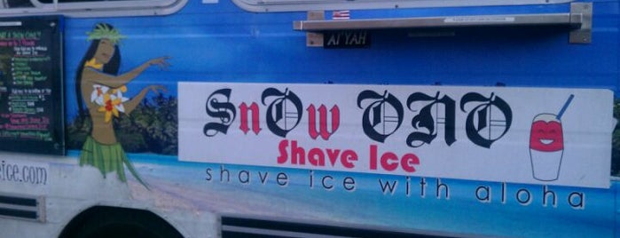 @SnowONOShaVeIce is one of Restaurants..