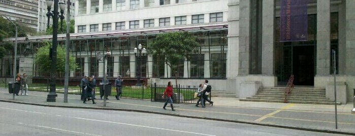 Biblioteca Mário de Andrade is one of em Sampa.