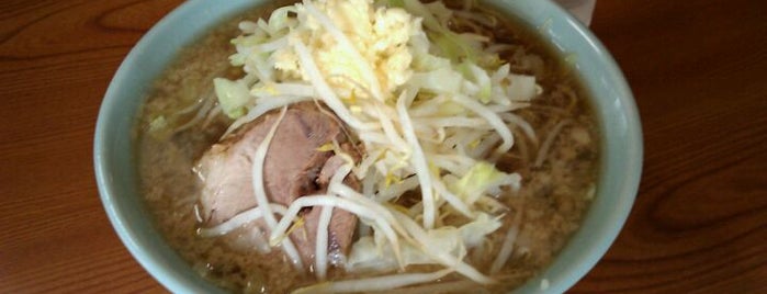 ラーメン二郎 亀戸店 is one of ラーメン二郎スポットリスト.