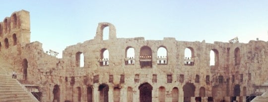 Herod Atticus Odeon is one of Travel Guide to Athens.