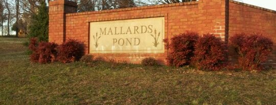 mallards pond is one of Lieux qui ont plu à Gladys.