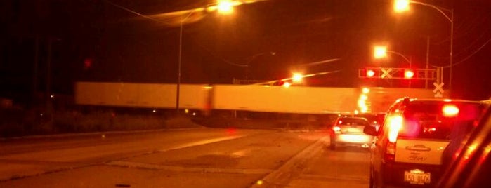 STUCK AT THIS DAMN TRAIN!!!! is one of this is a real place? ..yeah, right..