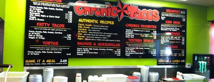 Chronic Tacos is one of สถานที่ที่ Ellia ถูกใจ.