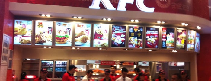 KFC is one of Orte, die Caner gefallen.
