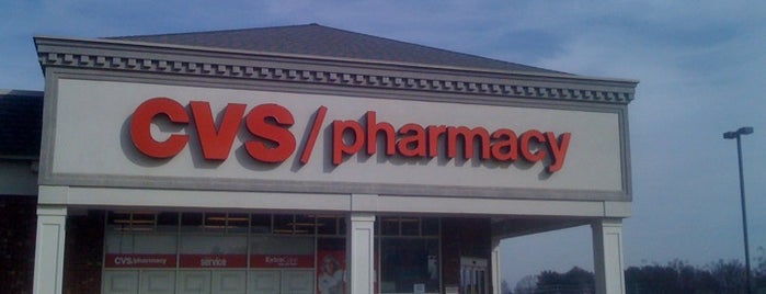 CVS pharmacy is one of hotspots (frequent).