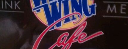 Wild Wing Cafe is one of Locais salvos de Anthony.