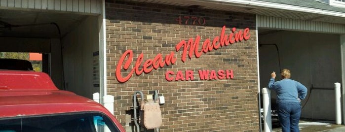 Clean Machine Car Wash is one of work.