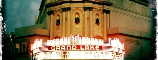 Grand Lake Theater is one of #tivzlist Movies Theaters.
