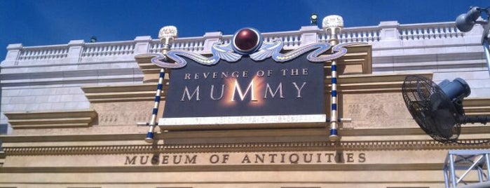 Revenge Of The Mummy is one of Universal Studios - Orlando, Florida.