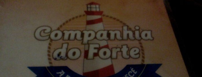 Campanhia do Forte Pizzaria - Praia do Forte is one of Tempat yang Disimpan Cristiano.