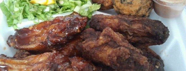 SUPER WINGS NY is one of Gothamist's Food & Drink Tour of Crown Heights.