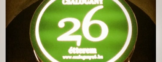 Csalogány 26 étterem is one of Dining Guide 2013.