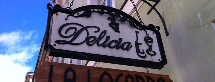 Delicia is one of สถานที่ที่บันทึกไว้ของ Sven.