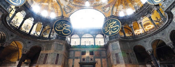 Hagia Sophia is one of Turkey Travel Guide.