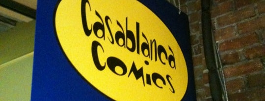 Casablanca Comics is one of Maine vacay.