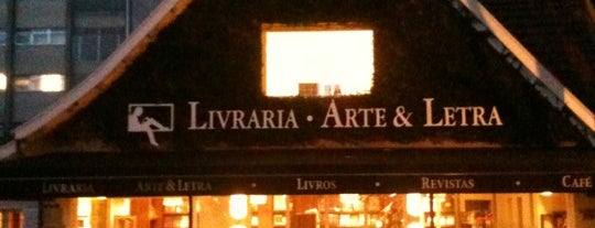 Livraria Arte & Letra is one of Tempat yang Disimpan Pedro H..