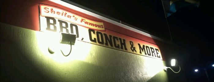 Sheila's Famous BBQ, Conch, and More is one of Favorites for KTG.
