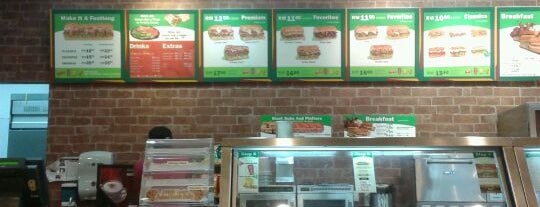 SUBWAY is one of Favorite Places To Eat in Penang.