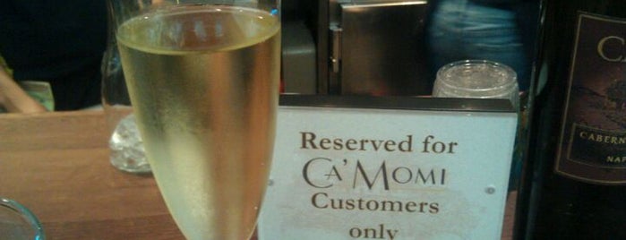 Ca' Momi is one of Napa Valley Restaurant Month.