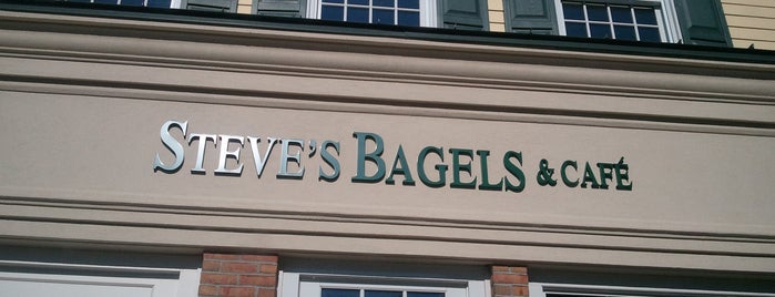 Steve's Bagels & Cafe is one of Best places in Wilton, CT.