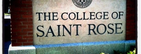 The College Of Saint Rose is one of Posti salvati di Marcie.