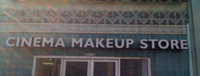 Cinema Makeup School is one of my spotssss.