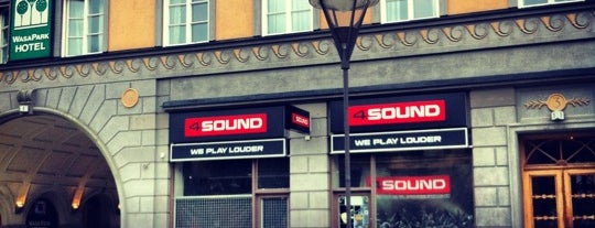 4sound Outlet is one of Stockholm: Music stores.