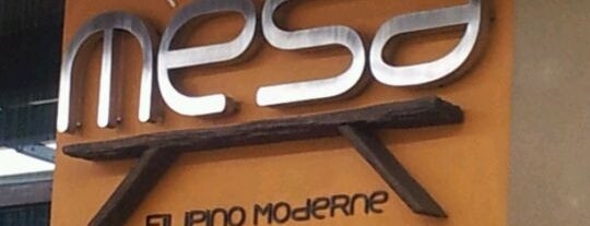 Mesa Filipino Moderne is one of Coffee and tea.