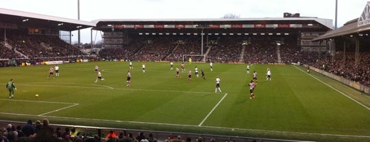 Craven Cottage is one of Football grounds i have been to.