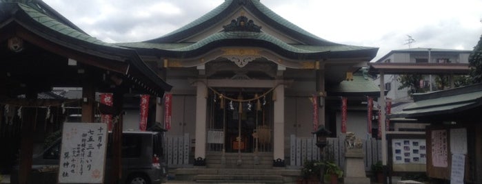 巽神社 is one of 式内社 河内国.