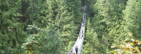 Capilano Suspension Bridge is one of The best spots in Vancouver, BC! #4sqCities.