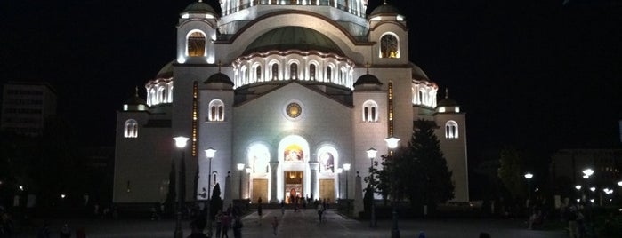 Aziz Sava Katedrali is one of Sırbistan - Belgrad.
