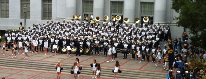 Sproul Plaza is one of Cal Homecoming 2012.