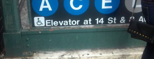 MTA Subway - 14th St (A/C/E/L) is one of Architextour.
