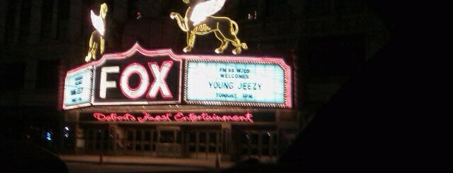 Fox Theatre is one of Performing Arts Venues.