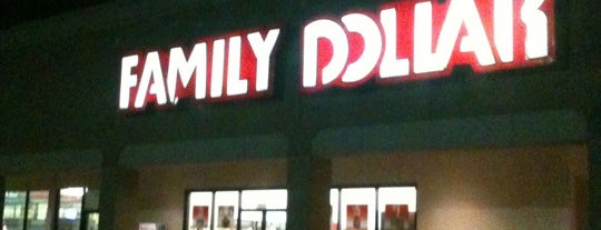 Family Dollar is one of places that I've been to.