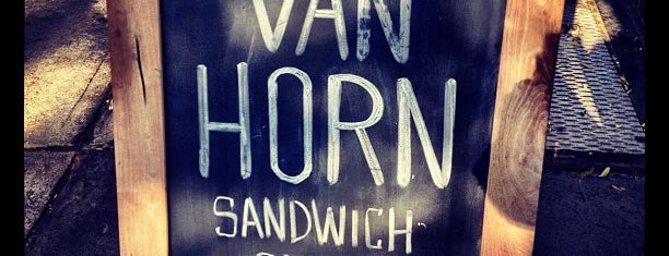 Van Horn Restaurant is one of Tried and true.