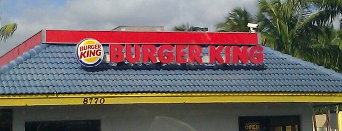 Burger King is one of MIA.