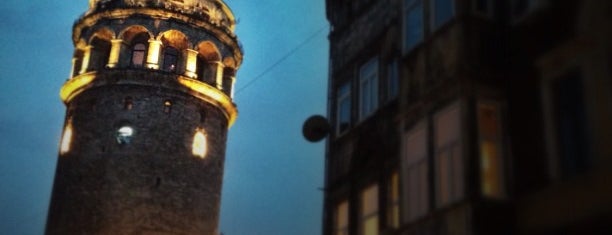Galata Tower is one of Istanbul.