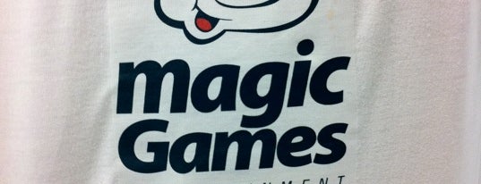 Magic Games is one of Juhさんのお気に入りスポット.