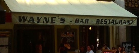 Wayne's is one of FR2DAY's Favourite Cafés & Bars on the Côte d'Azur.