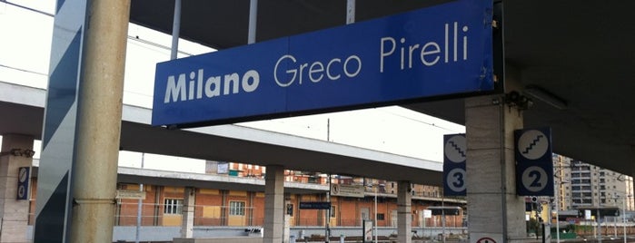 Stazione Milano Greco Pirelli is one of Linee S e Passante Ferroviario di Milano.