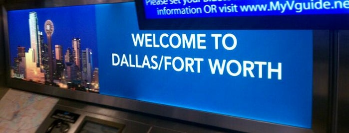 Dallas Fort Worth International Airport (DFW) is one of Airports in US, Canada, Mexico and South America.