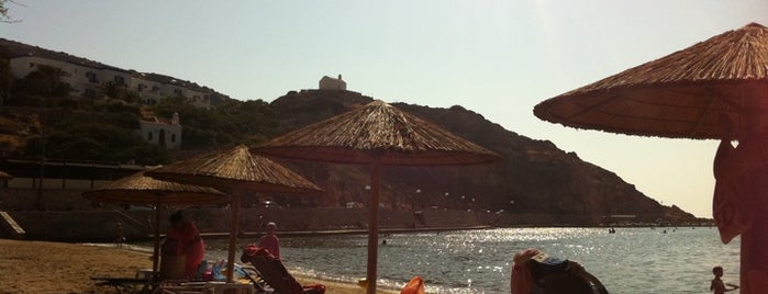 Galissas Beach is one of Syros.