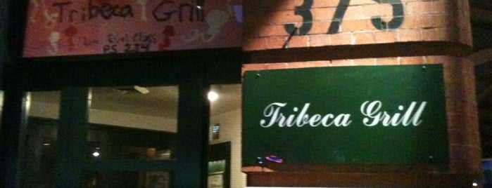 Tribeca Grill is one of Famous Musicians Restaurants.