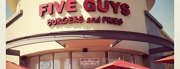 Five Guys is one of Burgers & more - So.Cal. edition.