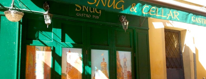 The Snug and Cellar is one of FR2DAY's Favourite Cafés & Bars on the Côte d'Azur.